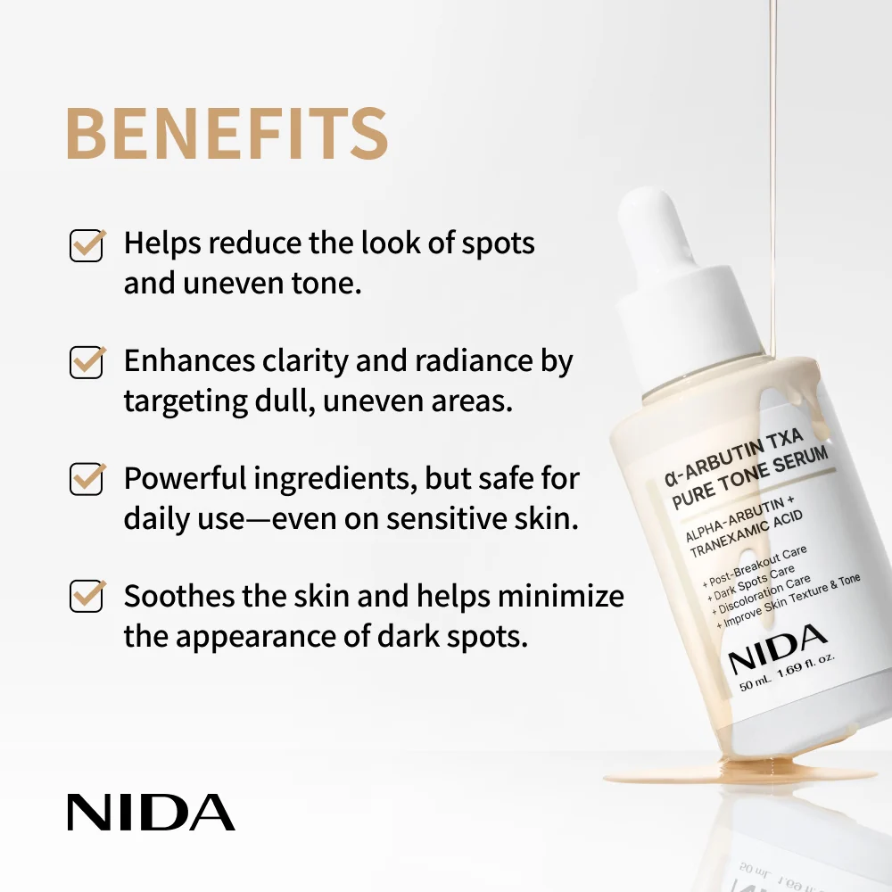 NIDA α-Arbutin TXA Pure Tone Serum - Image 3